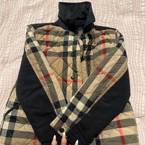 Burberry Classic Plaid Puffer Jacket